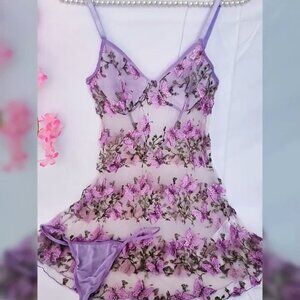 Butterfly Nightgown Romance Size XL = 12  NEW